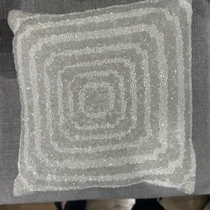 Decorative Beaded Pillow